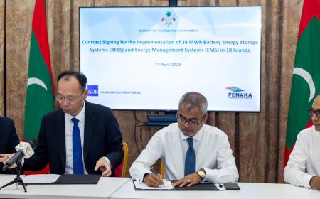 ރާއްޖޭގެ 18 ރަށެއްގައި ބެޓެރީ އެނަރޖީ ސްޓޯރޭޖް ސިސްޓަމް ޤާއިމްކުރަނީ