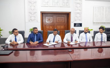 އައްޑޫ ލިންކު ރޯޑު ތަރައްޤީ ކުރުމުގެ މަސައްކަތް 2028 ގައި ނިންމާގޮތަށް އާރުޑީސީ އާއި ހަވާލުކޮށްފި