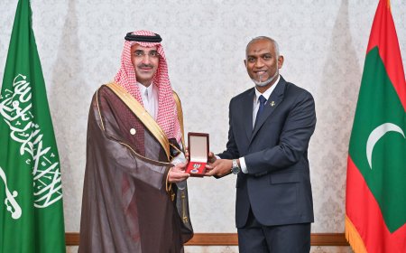 ނިޝާން މުލީގޭ ޝަރަފުގެ ޢިއްޒަތް، ސަޢޫދީ ޑިވެލޮޕްމަންޓް ފަންޑްގެ ސީއޯއީ އަށް  އަރުވައިފި