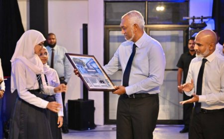 އޯލެވެލްގައި ކާމިޔާބު ހޯދާ ދަރިވަރުން ވާނީ ގައުމުގެ ފަހުރަކަށް: ރައީސް މުޢިއްޒު