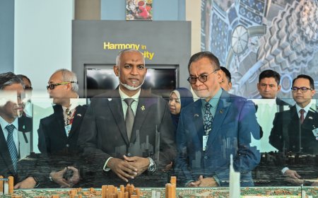 ރައީސުލްޖުމްހޫރިއްޔާ، ޕެޓްރޯނާސް ޓްވިން ޓަވަރސް އަށް ޒިޔާރަތް ކުރައްވައިފި
