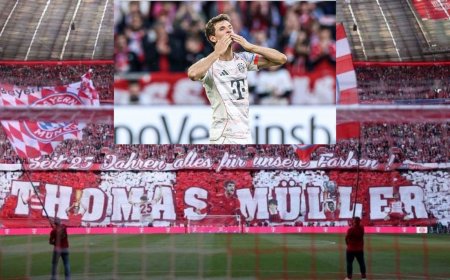 ބަޔާނުން ލީގުތަށި އުފުލާލި މެޗާއެކު 25 އަހަރު ކްލަބްގައި ހޭދަކުރި ތޯމަސް މުލާއަށް ވަދާއީ ޓްރިބިއުޓެއް