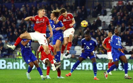 ލެސްޓަރ ސިޓީ އާ އެއްވަރުވެ ޗެމްޕިއަންސް ލީގުގެ ޖާގައެއް ކަށަވަރުކުރަން ނޮޓިންގްހަމް ފޮރެސްޓަށް އޮތް އުއްމީދަށް ހިޔަނި