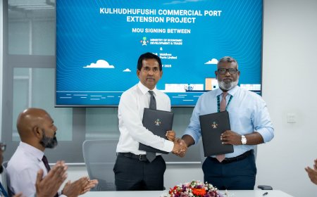 ކުޅުދުއްފުށި ސިޓީގެ ވިޔަފާރި ބަނދަރު ތަރައްޤީކުރުމުގެ އެއްބަސްވުމުގައި ސޮއިކޮށްފި