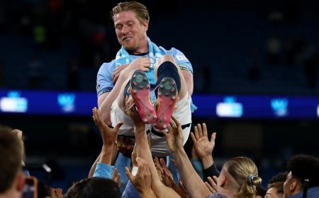 އިއްތިހާުދު ސްޓޭޑިއަމްގައި ޑީ ބްރޭނާ ގެ ވަދާއީ މެޗުން ސިޓީ މޮޅުވެ ތާވަލްގެ ތިންވަނައަށް