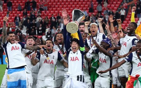 ޔުރޮޕާ ލީގު ފައިނަލްގައި މެންޗެސްޓަރ ޔުނައިޓަޑް ބަލިކޮށް, ޓޮޓެންހަމް އިން ޗެމްޕިއަންސް ލީގުގެ ޖާގަކަށަވަރުކޮށްފި