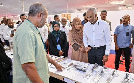 ދިވެހީންގެ އުފެއްދުންތެރިކަމުގެ މައުރަޒު 2025 ރައީސުލްޖުމްހޫރިއްޔާގެ ދެކަނބަލުން ހުޅުވައިދެއްވައިފި