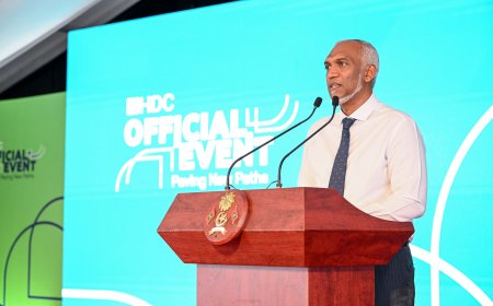 ހުޅުމާލޭގެ އައު މާސްޓަރޕްލޭނަކީ ދެމެހެއްޓެނިވި ތަރައްޤީ ޔަޤީންކުރެވޭނެ މާސްޓަރޕްލޭނެއް: ރައީސުލްޖުމްހޫރިއްޔާ