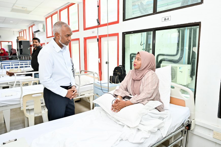 ތެލެސީމިއާ ކުދިން އުންމީދާއެކު ދިރިއުޅުން ބިނާކޮށްދޭން ކުރާ މަސައްކަތުގައި އެހީތެރިވެދީ- ރައީސް