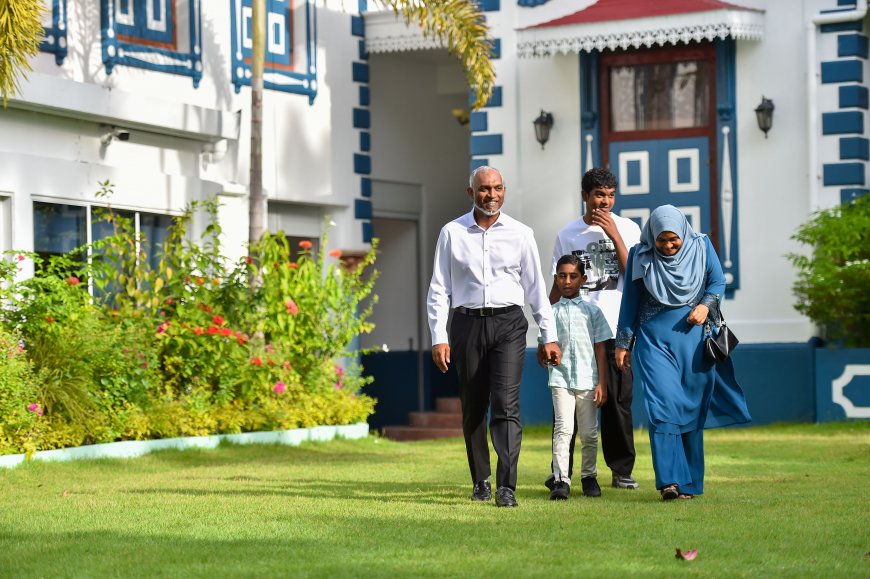 ޢާއިލީ ގުޅުންތައް ހަރުދަނާކުރުމަށް އެންމެ ބޮޑު އިސްކަމެއްދެނީ އިސްލާމްދީން: ރައީސް މުއިއްޒު