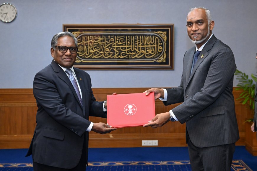 ސްޕެޝަލް އެންވޯއި އޮފް ދަ ޕްރެޒިޑެންޓް ގެ މަޤާމަށް ކުރީގެ ރައީސް ޑރ. މުޙައްމަދު ވަޙީދު ޙަސަން ޢައްޔަނުކުރައްވައިފި