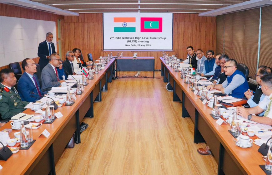 ދިވެހި-އިންޑިއާ ހައި-ލެވެލް ކޯ ގްރޫޕްގެ ދެވަނަ ބައްދަލުވުން ނިއު ދިއްލީގައި ބާއްވައިފި