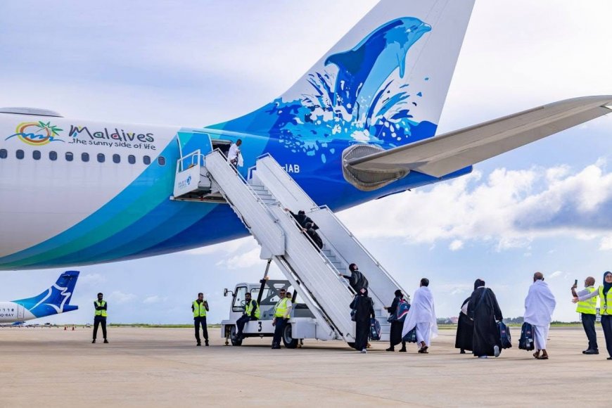 ޤައުމީ އެއަރލައިންގައި ހައްޖުވެރިން މައްކާއަށް!