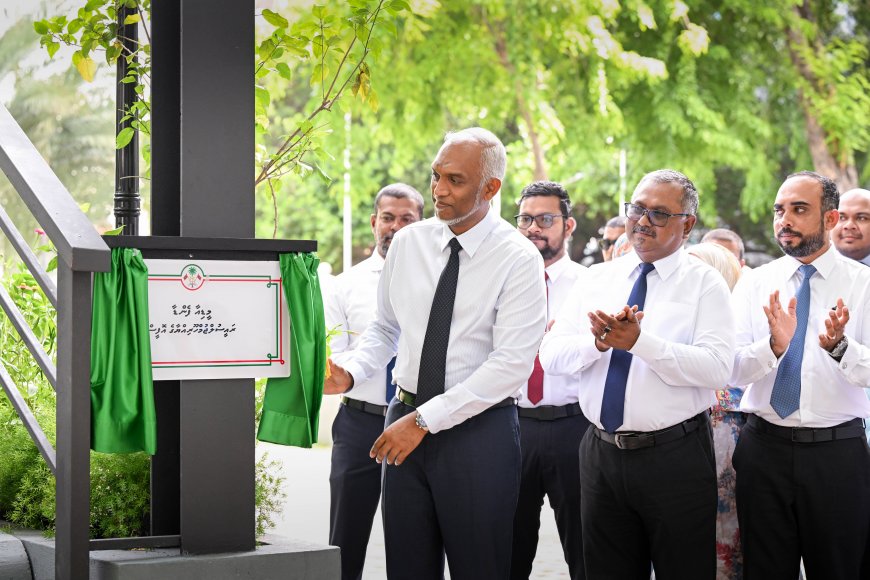 "މީޑިއާ ފެންޑާ"ރައީސުލްޖުމްހޫރިއްޔާ ރަސްމީކޮށް ހުޅުވައިދެއްވައިފި