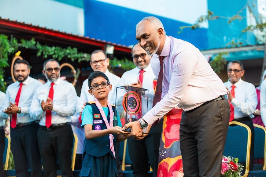 ސްކައުޓުން ދައްކައިދީފައި ވަނީ ތާރީފު ހައްގު ނަމޫނާ މަސައްކަތްތަކެއް: ރައީސް މުއިއްޒު