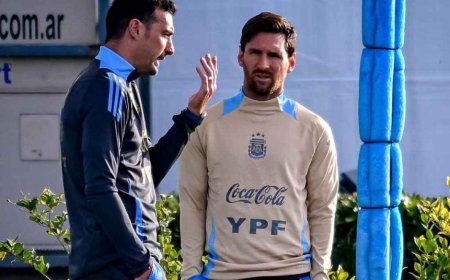 އާޖެންޓީނާއިން ދެން  މެސީ އަށް ބަރޯސާނުވާނެ: ކޯޗު ސްކަލޯނީ