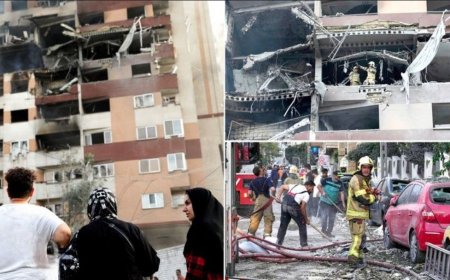 އިޒްރާއިލްއިން އީރާނަށް ދިން ހަމަލާތަކުގެ ފުރަތަމަ ރައްދުގައި 100 ޑްރޯން ހަމަލާ އިޒްރާއިލްއަށް