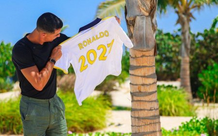 ކްރިސްޓިއާނޯ ރޮނާލްޑޯ 2027 ގެ ނިޔަލަށް އަލް-ނަޞްރުގެ އެއްބަސްވުން އާކޮށްފި