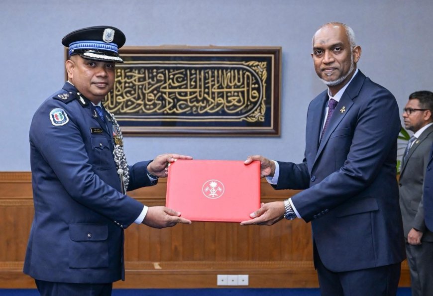 ކޮމިޝަނަރ އޮފް ޕޮލިސްގެ މަގާމަށް ނަވީން އައްޔަންކުރައްވައިފި