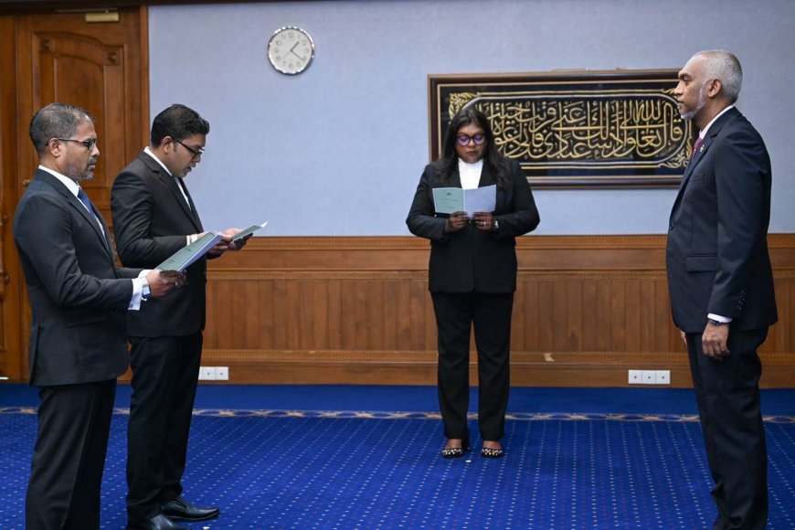 ސްޕްރީމް ކޯޓްގެ ފަނޑިޔާރު ކަމަށް ހަމީދު އާއި ސަލީމް އައްޔަން ކުރައްވައިފި