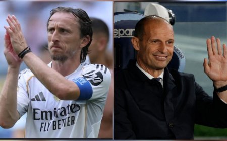 ލޫކާ މޮޑްރިޗް އޭސީ މިލާނަށް ބަދަަލުވާކަން އާ ކޯޗު އެލެގްރީ ކަށަވަރުކޮށްދީފި