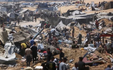 އަލް-މަވާސީގެ "ރައްކާތެރި ސަރަހައްދު" ގައި ހުރި ޓެންޓުތައް އިޒްރާއިލްއިން ސުންނާފަތިކޮށްލައިފި