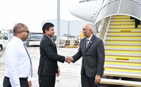 ރައީސުލްޖުމްހޫރިއްޔާ އިނގިރޭސިވިލާތަށް ކުރެއްވި ދަތުރުފުޅު ނިންމަވާލައްވައިފި