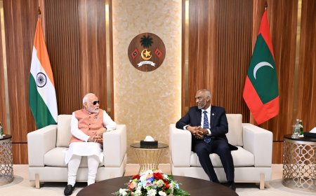 އިންޑިއާ އާއި ދިވެހިރާއްޖޭގެ ގުޅުން އާ އުސްމިންތަކަކަށް އުފުލިގެންދާނެ- މޯދީ