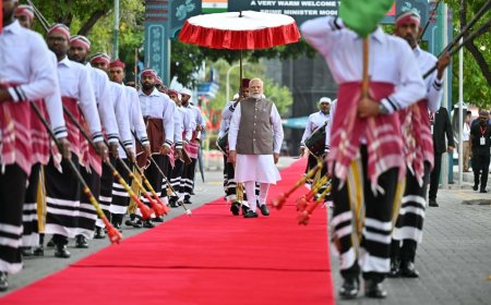 އިންޑިއާގެ ބޮޑުވަޒީރަށް ދިވެހި ސަރުކާރުން ރަސްމީގޮތުން މަރްޙަބާ ދަންނަވައިފި