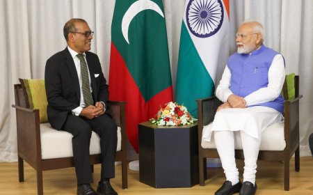 ނަޝީދު އަކީ އަބަދުވެސް އިންޑިއާ އާއި ދިވެހިރާއްޖޭގެ އެކުވެރިކަމަށް ވަރުގަދައަށް ވަކާލާތުކުރާ ބޭފުޅެއް: މޯދީ