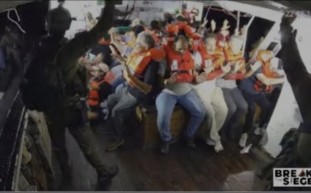 ޣައްޒާއާ 40 މޭލު ބޭރުން ހަންޑަލާއަށް އަރައިގަނެ އިޒްރާއިލްއިން އޭގައިތިބި 21 ވޮލަންޓިއަރުން ވަގަށްނަގައިފި