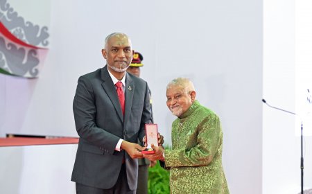 ދައުލަތަށް ގިނަ ދުވަހު ޚިދުމަތްކުރެއްވި 94 ބޭފުޅަކަށް އިނާމު ދެއްވައިފި