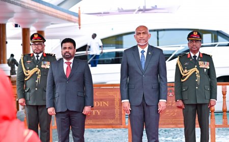 ސްރީލަންކާގެ ރައީސަށް ދިވެހި ސަރުކާރުން ރަސްމީ މަރުޙަބާ ދަންނަވައިފި