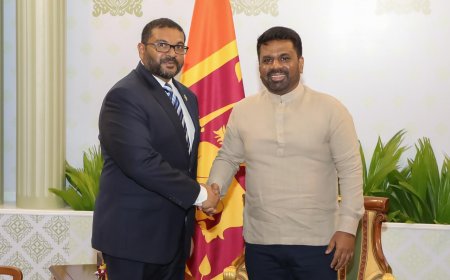 ރާއްޖޭގެ ވަޒީރުން ސްރީލަންކާގެ ރައީސްއާއެކު މަޝްވަރާތައް ކުރިއަށް ގެންދަވައިފި