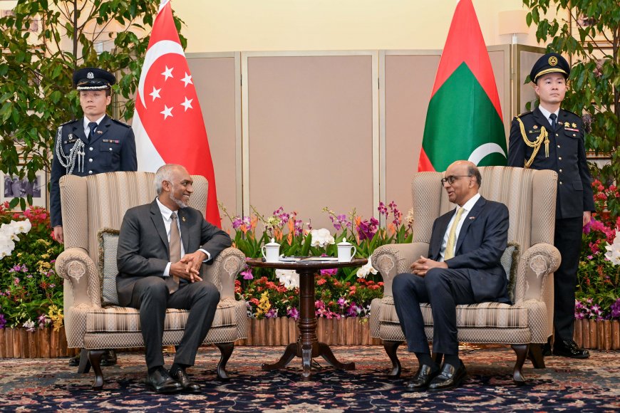 ރައީސުލްޖުމްހޫރިއްޔާގެ ދެކަނބަލުން ސިންގަޕޫރަށް ކުރެއްވި ދަތުރުފުޅު ނިންމަވާލައްވައިފި