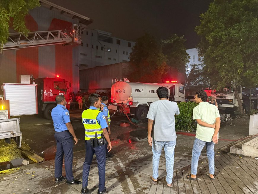ހުޅުމާލެ އިންޑަސްޓްރިއަލް ޒޯންގައި އަލިފާނުގެ ހާދިސާއެއް, އެސަރަހައްދަން ނުދާން ފުލުހުންގެ އިލްތިމާސްއެއް!