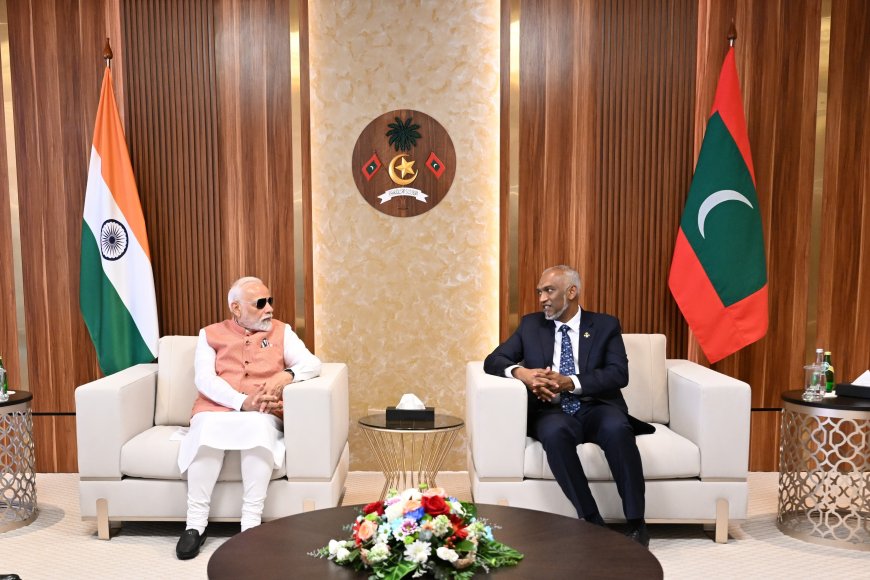 އިންޑިއާ އާއި ދިވެހިރާއްޖޭގެ ގުޅުން އާ އުސްމިންތަކަކަށް އުފުލިގެންދާނެ- މޯދީ