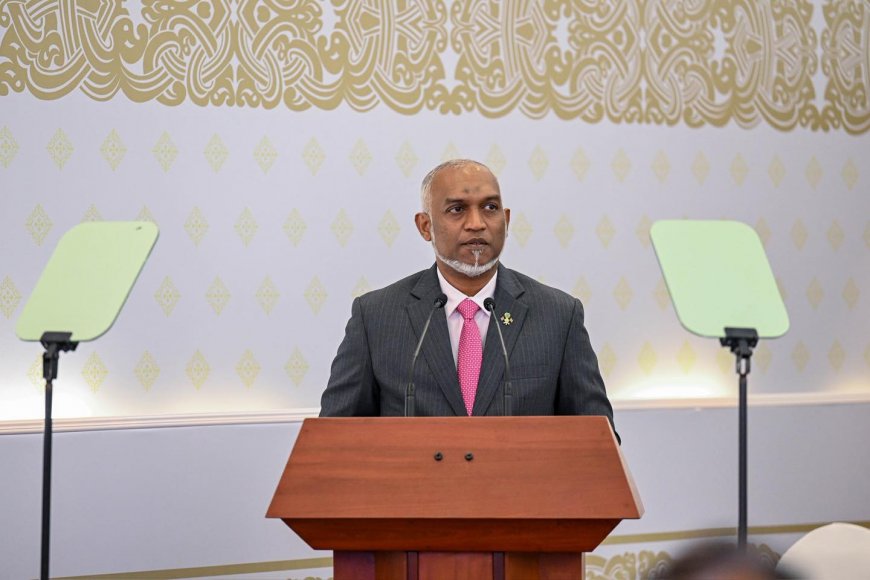 އިންޑިއާ ކަނޑުގެ ވަރުގަދަ އޮއިވަރަށްވެސް ދެން މި ގުޅުން ކަނޑާނުލެވޭނެ: ރައީސް މުއިއްޒު