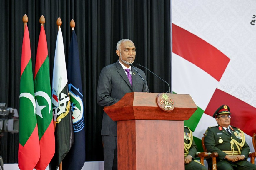 ސަރުކާރުގެ އެންމެ އިސް އެއް ވާޖިބަކަށް ވާންޖެހޭނީ ސިފައިންނާއި ފުލުހުންނަށް ބޭނުންވާ ކަންކަން ކޮށްދިނުން- ރައީސް