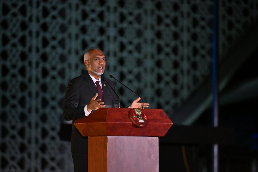 ވީ.އައި.އޭގެ އާ ޓާމިނަލަކީ ގުޅިގެން ކުރެވޭ މަސައްކަތުގެ ރަމްޒެއް: ރައީސް މުއިއްޒު