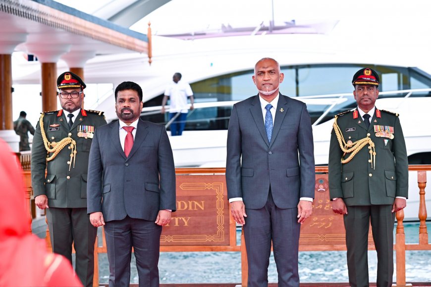 ސްރީލަންކާގެ ރައީސަށް ދިވެހި ސަރުކާރުން ރަސްމީ މަރުޙަބާ ދަންނަވައިފި