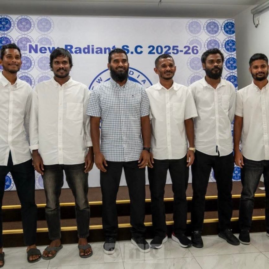 ނިއުރޭޑިއަންޓް ފުރަތަމަ ޑިވިޝަނަށް ޕްރޮމޯޓްކޮށްފި