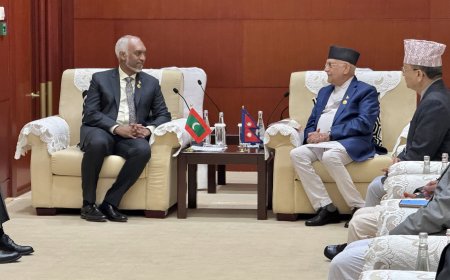 ރައީސުލްޖުމްހޫރިއްޔާ ނޭޕާގެ ބޮޑުވަޒީރާ ބައްދަލުކުރައްވާ މަޝްވަރާތައް ކުރިއަށް ގެންދަވައިފި