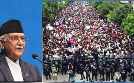 ސަރުކާރާ ދެކޮޅު މުޒާހަރާތައް ހޫނުވެ ނޭޕާލްގެ ބޮޑުވަޒީރު އިސްތިއުފާ ދެއްވައިފި