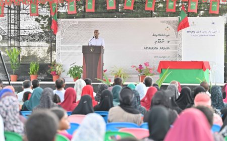 ނާލާފުށްޓަށްވުރެ ބޮޑުކޮށް އެރަށުގެ ބިން ހިއްކައިދޭނަން- ރައީސް