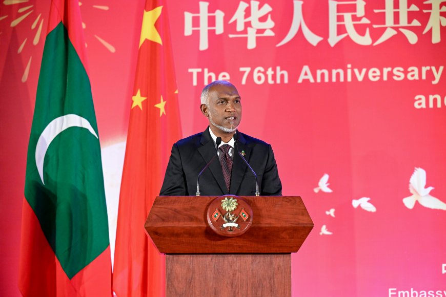 ހަމަހަމަކަމާ މެދު ބައިނަލްއަޤުވާމީ މައިދާނުގައި އަޑުއުފުލުމުގައި ޗައިނާއަކީ ރާއްޖޭގެ ބައިވެރިއެއް- ރައީސް