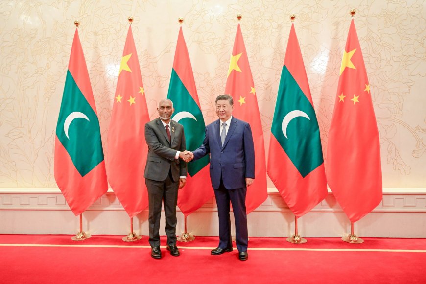 ޗައިނާ ދަތުރުފުޅަށްފަހު ރައީސް މާލެ ވަޑައިގެންފި