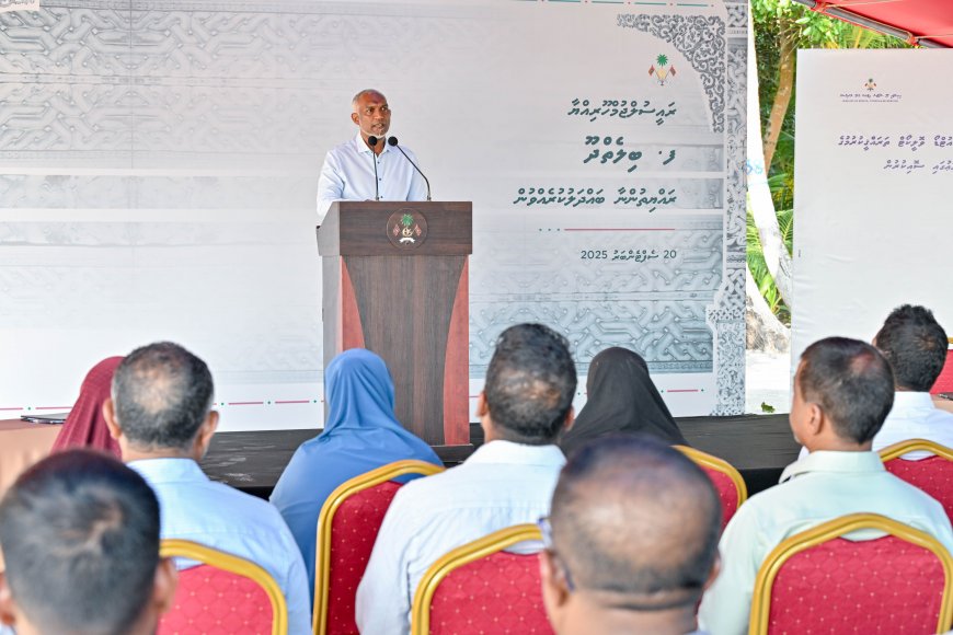 ބިލެއްދޫ ބަނދަރުގެ ޖާގަ އިތުރުކުރުމާއެކު ބިންވެސް ހިއްކައިދޭނަން- ރައީސް