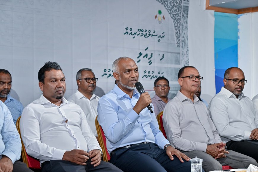 ބޮޑުހިލަ ޝިޕްމަންޓް ލިބުމުން ފީއަލި ބިން ހިއްކުމުގެ މަޝްރޫއު އަލުން ފެށޭނެ- ރައީސް