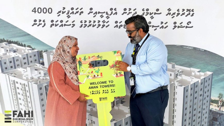 ފްލެޓްތައް ހަވާލުކުރަން ފަށައިފި
